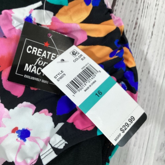 360. Island Escape Topical High Waist Bikini NWT Size 16 - Picture 7 of 8